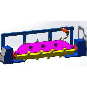 Robotski varilni stroj za boben