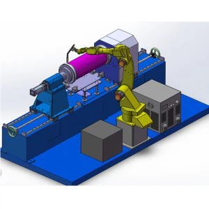 Robotski varilni stroj za rezervoar za gorivo